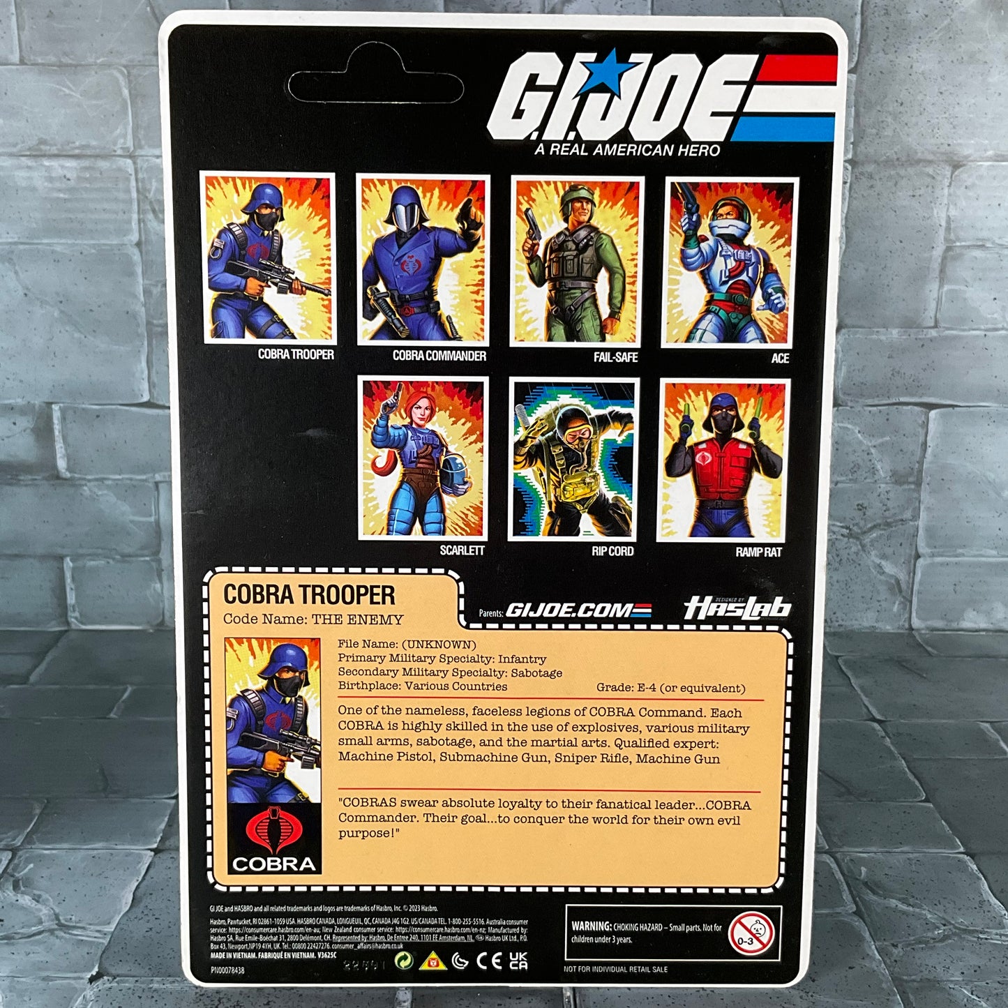 GI Joe Haslab - Cobra Trooper