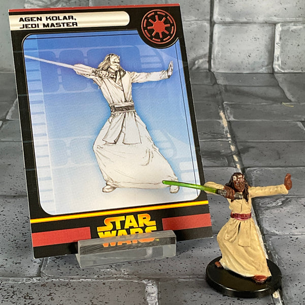 Star Wars Miniatures 1/60 Agen Kolar, Jedi Master
