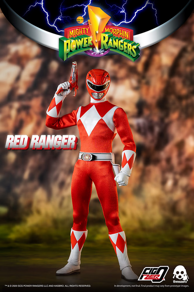ThreeZero MMPR Red Ranger 1/6 figure