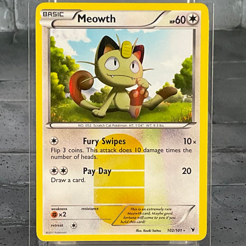 Meowth - 102/101 - Secret Rare