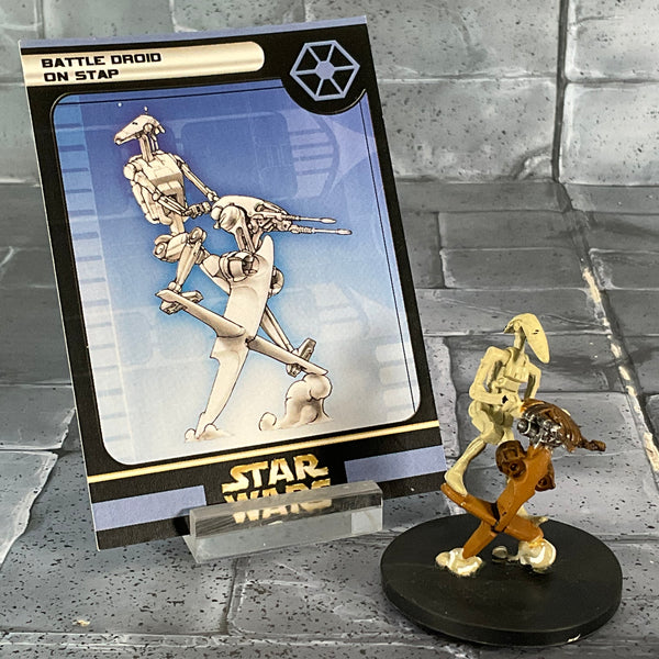 Star Wars Miniatures 32/60 Battle Droid On Stap