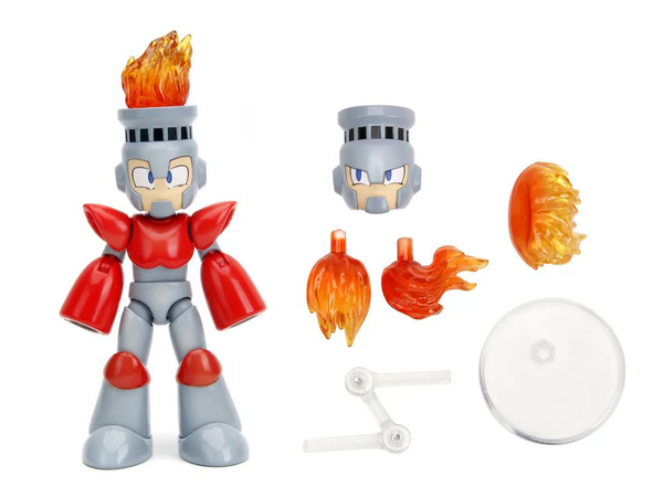 Jada Toys Mega Man Fire Man 1/12 Scale Action Figure