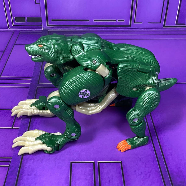 Transformers Beast Wars Razor Claw with full Card Razorclaw