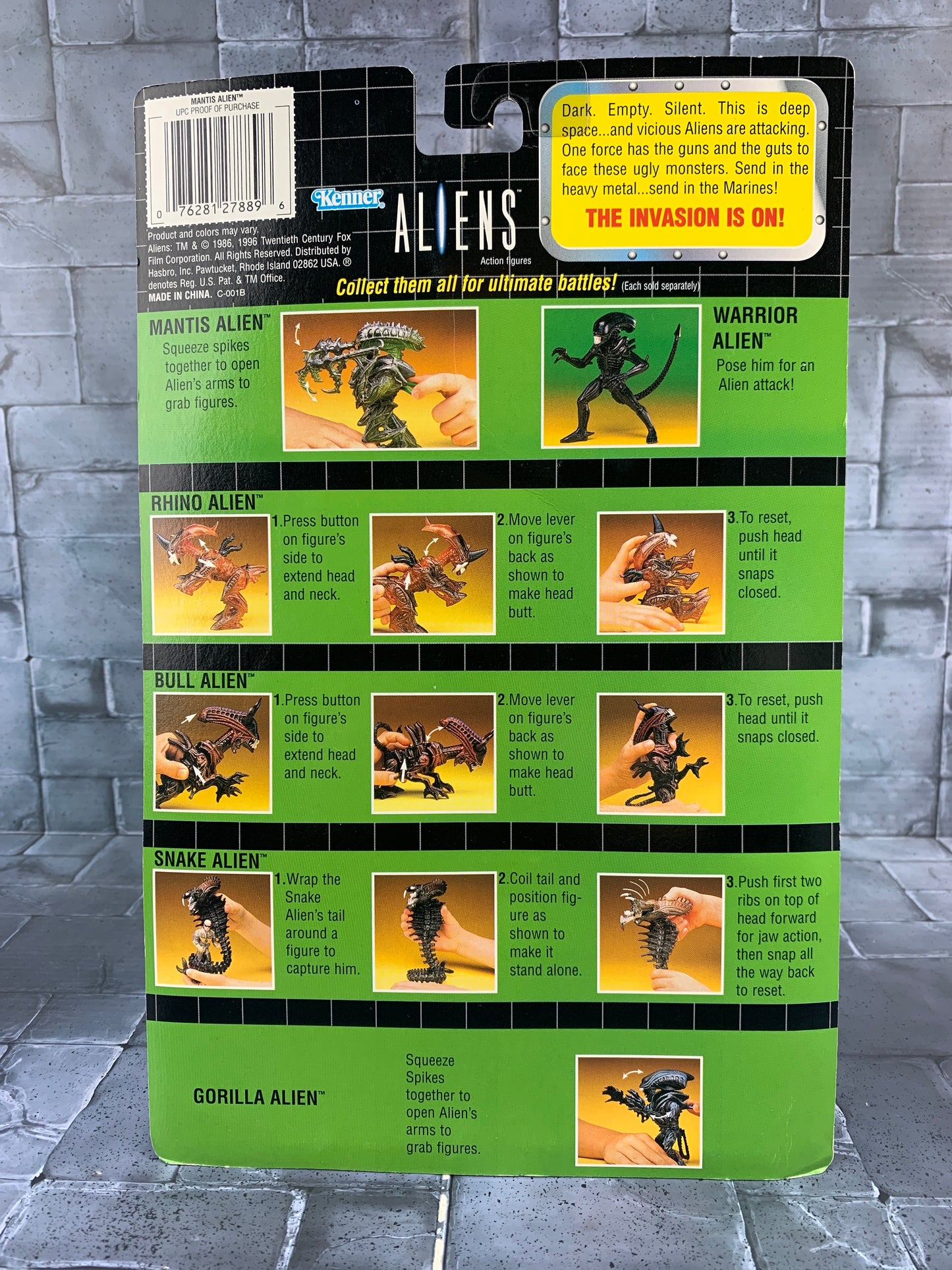 Kenner Aliens Mantis Alien