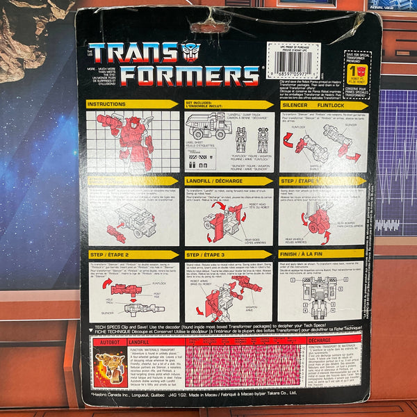 Transformers G1 Landfill Target Master