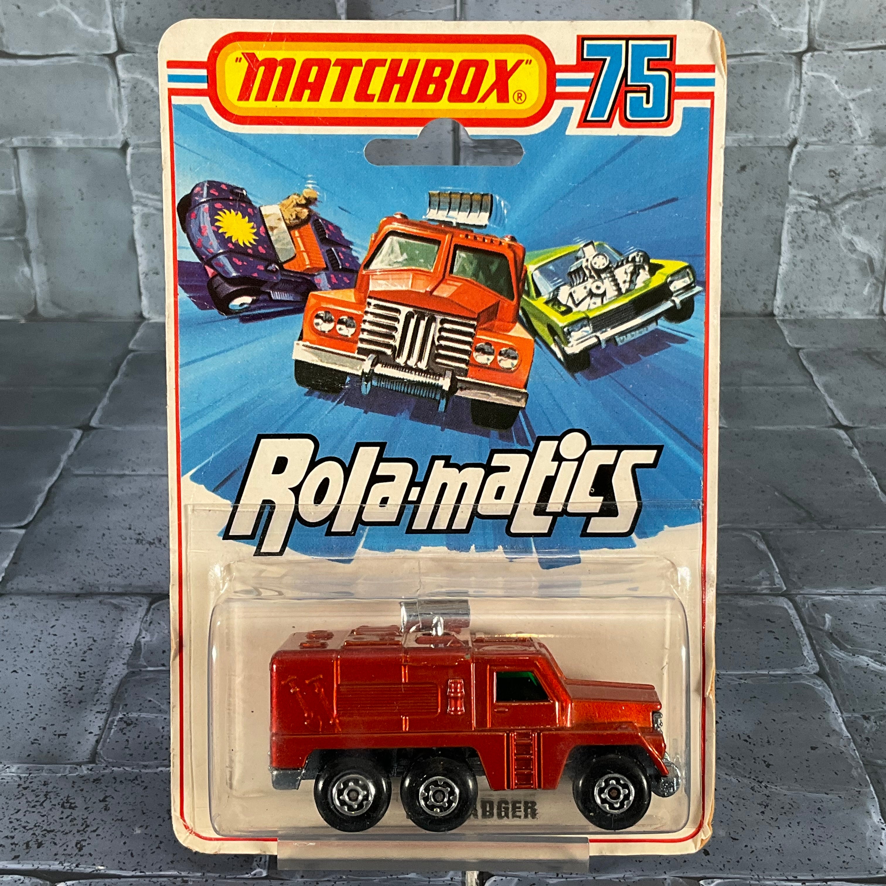 まっちぼー様 Vintage Matchbox: Rolamatics - 16 Badger – Cherry Bomb Toys