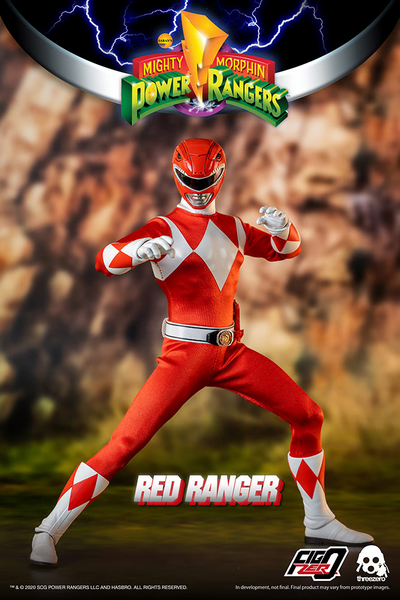 ThreeZero MMPR Red Ranger 1/6 figure