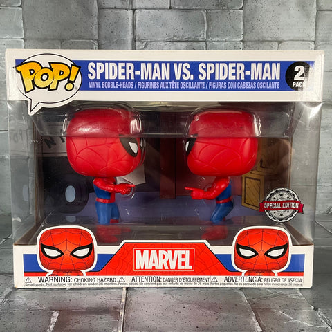 Funko Pop 2 Pack Spider-Man vs. Spider-Man