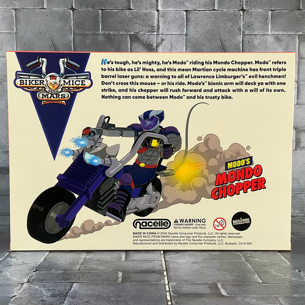 Nacelle: Biker Mice From Mars Set with Bikes
