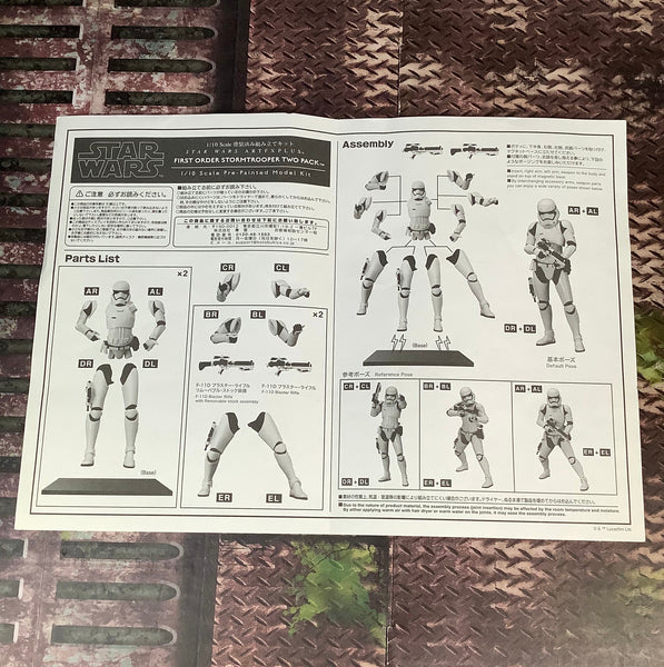 Kotobukiya ARTFX Star Wars - First Order Stormtrooper - 2 Pack Model Kit
