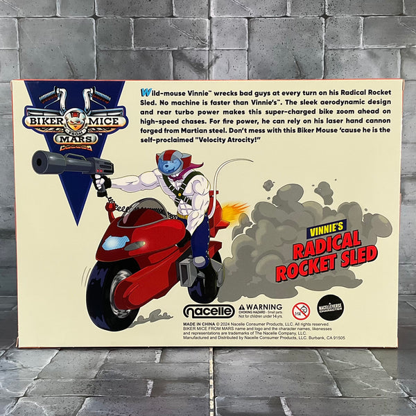 Nacelle: Biker Mice From Mars Set with Bikes