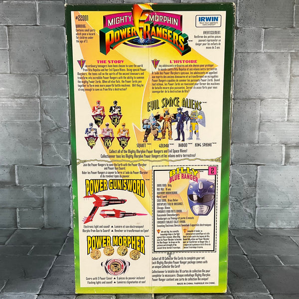 Mighty Morphin Power Rangers Blue Ranger by Irwin
