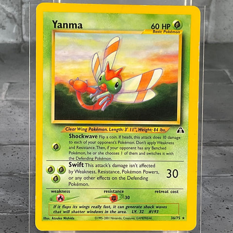 Yanma - 36/75 - Rare Unlimited
