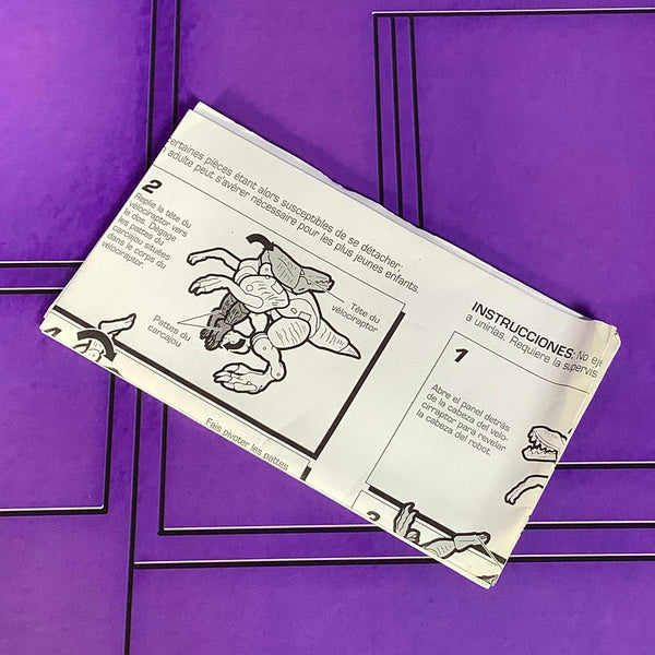 Transformers Beast Wars Razor Claw with full Card Razorclaw