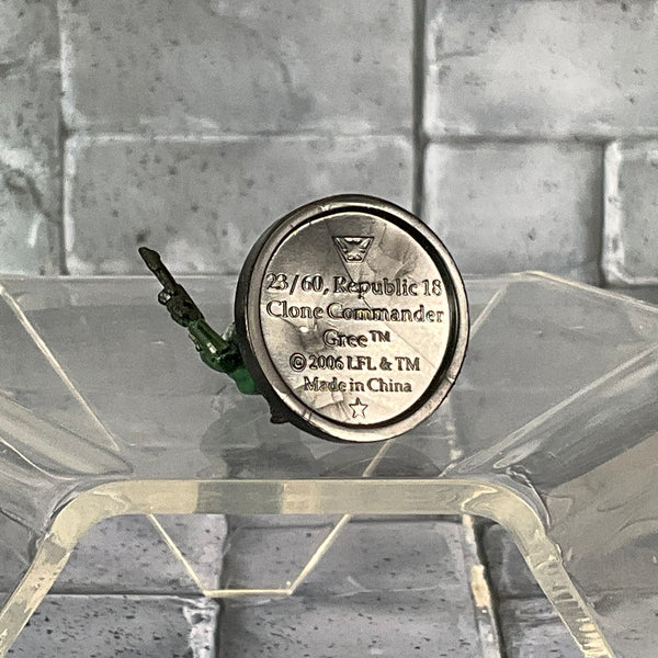 Star Wars Miniatures 23/60 Clone Commander Gree