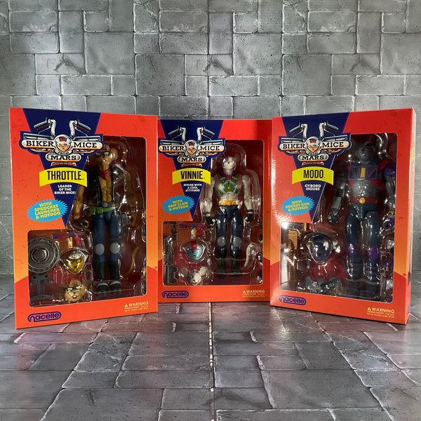 Nacelle: Biker Mice From Mars Set with Bikes