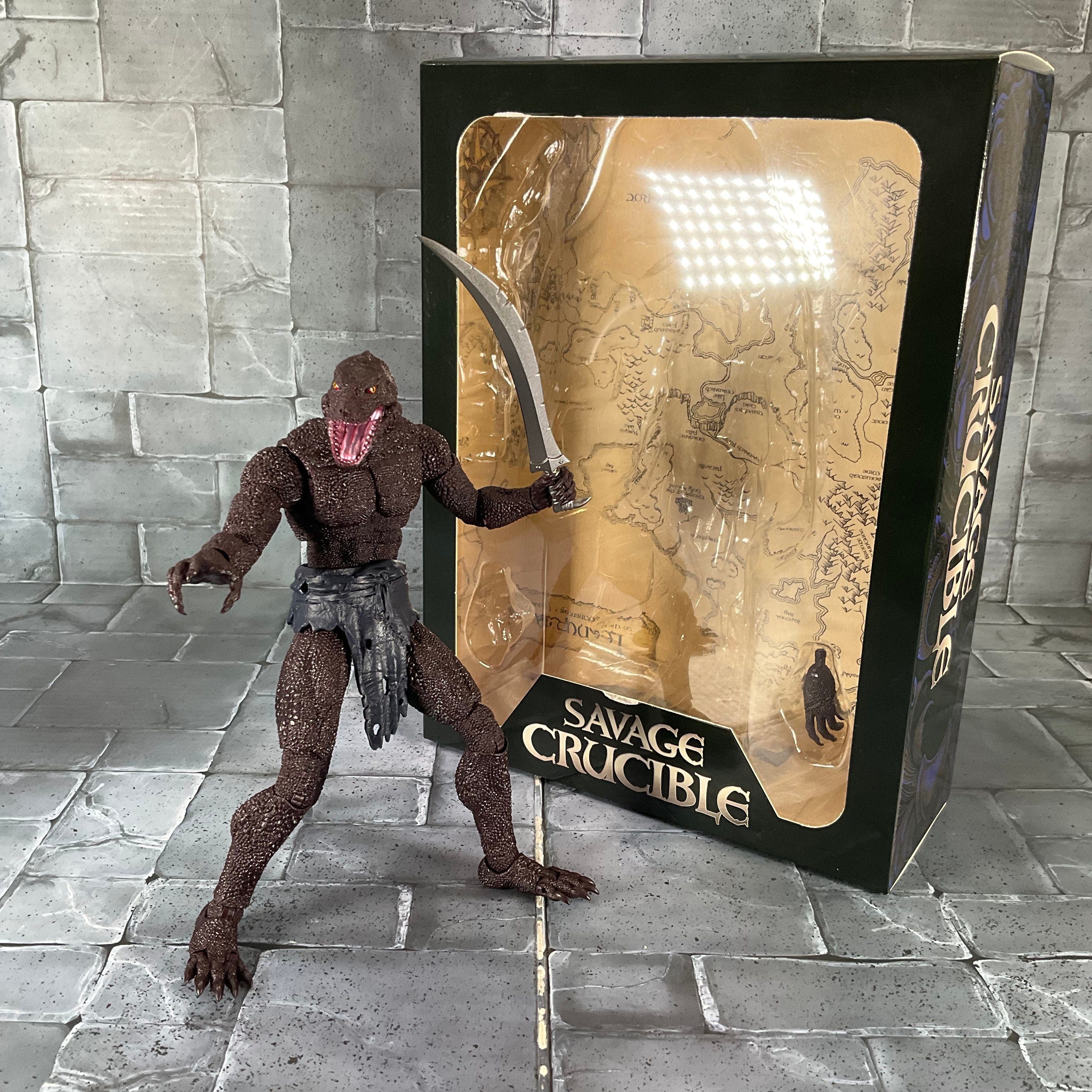Savage Crucible - Shadow Slate Lemurian – Cherry Bomb Toys