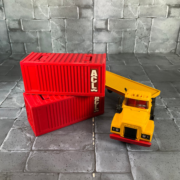 Corgi Toys - 1106 - Mack Container Truck and Trailer