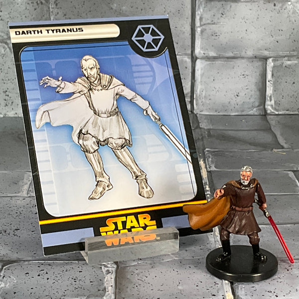 Star Wars Miniatures 29/60 Darth Tyranus