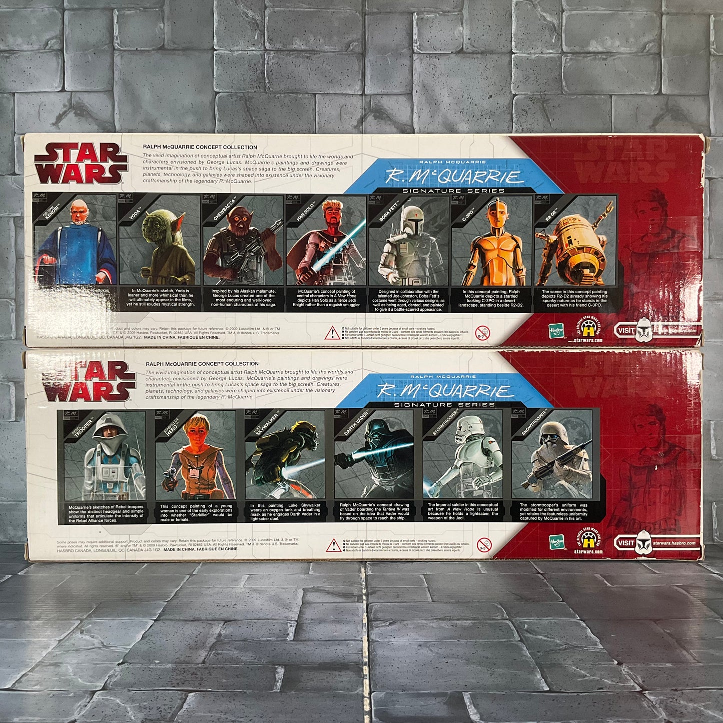 Ralph McQuarrie Concept Figures Set