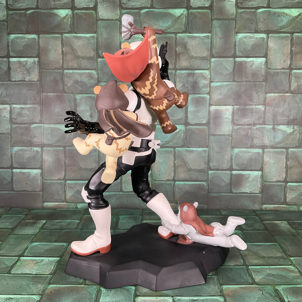 Star Wars Gentle Giant Animated Biker Scout Attacked by Ewoks