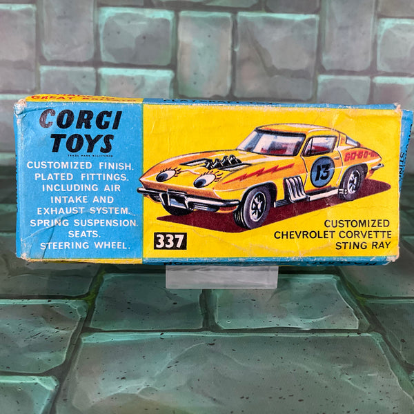 Corgi Toys - 337 - Customized Chevrolet Corvette Sting Ray