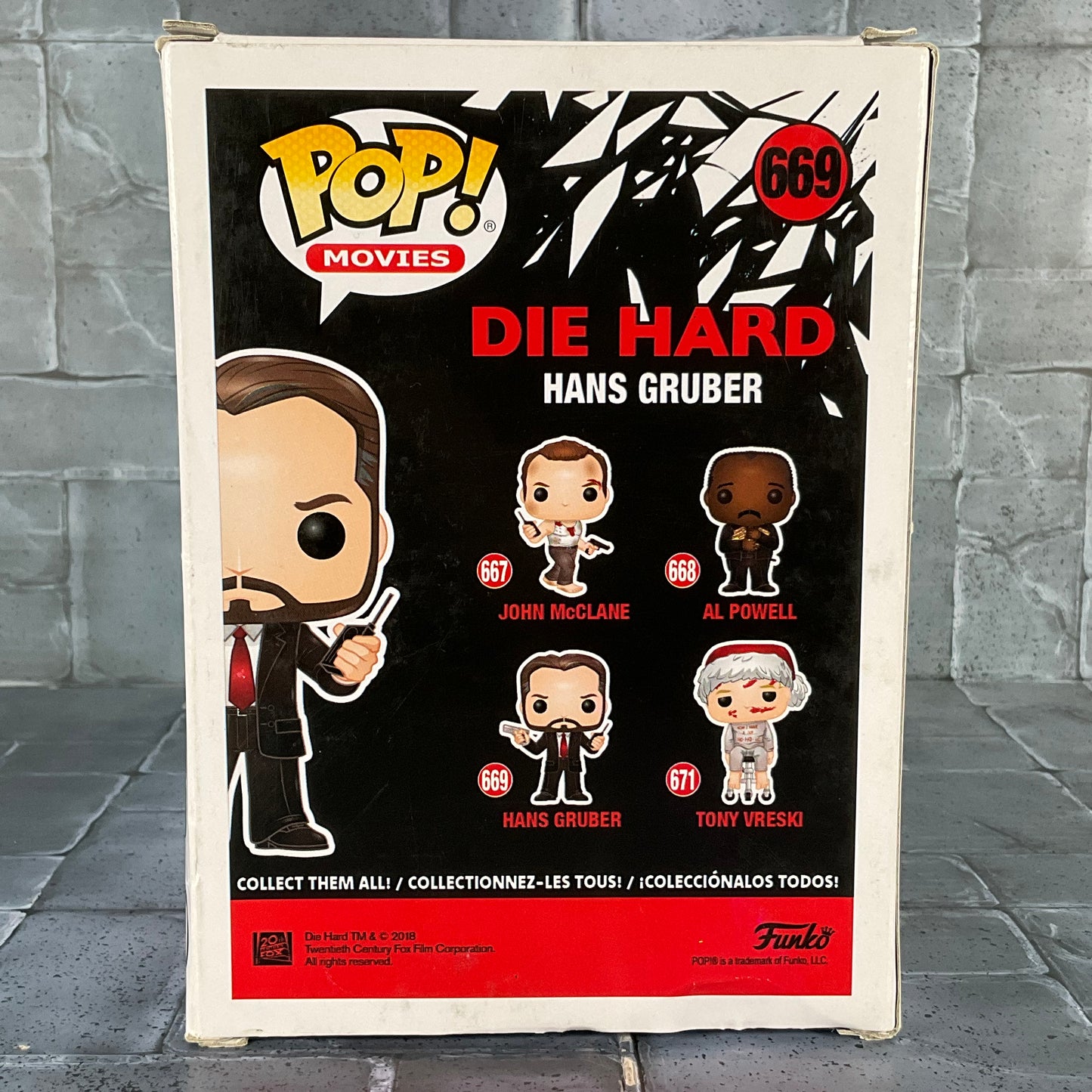 Funko Pop - Die Hard Hans Gruber #669