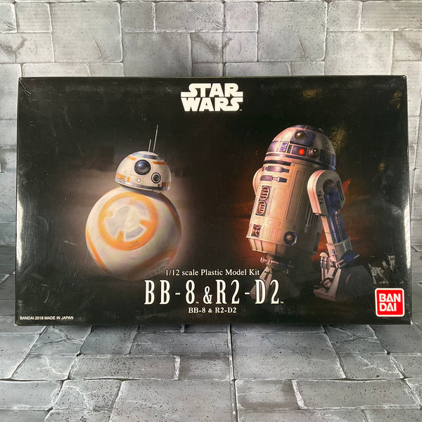 Bandai BB-8 & R2-D2 1/12 Scale Model Kit