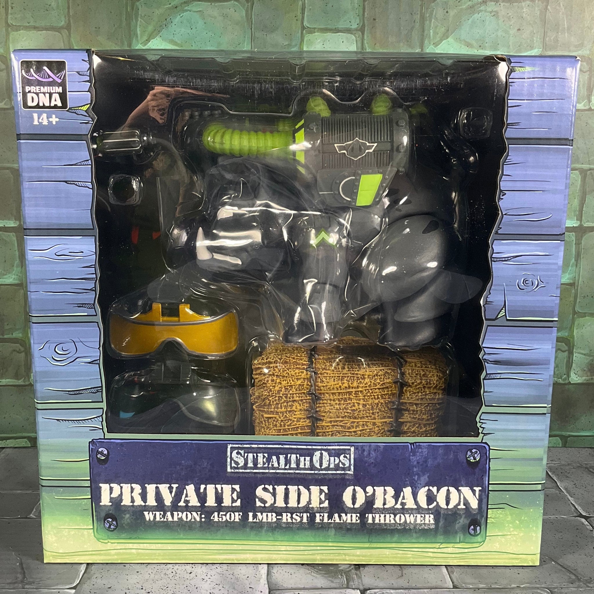 Barnyard Commandos Stealth Ops - Private Side O'Bacon