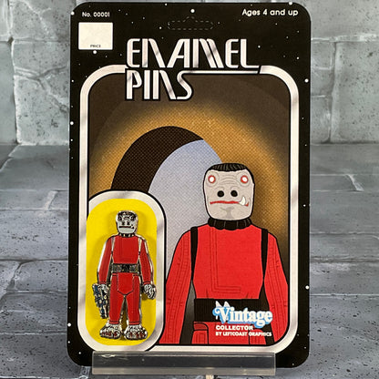 Star Wars: LeftCoast Graphics Enamel Pin - Snaggletooth Red
