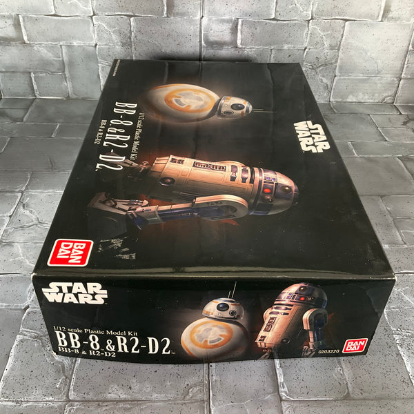 Bandai BB-8 & R2-D2 1/12 Scale Model Kit