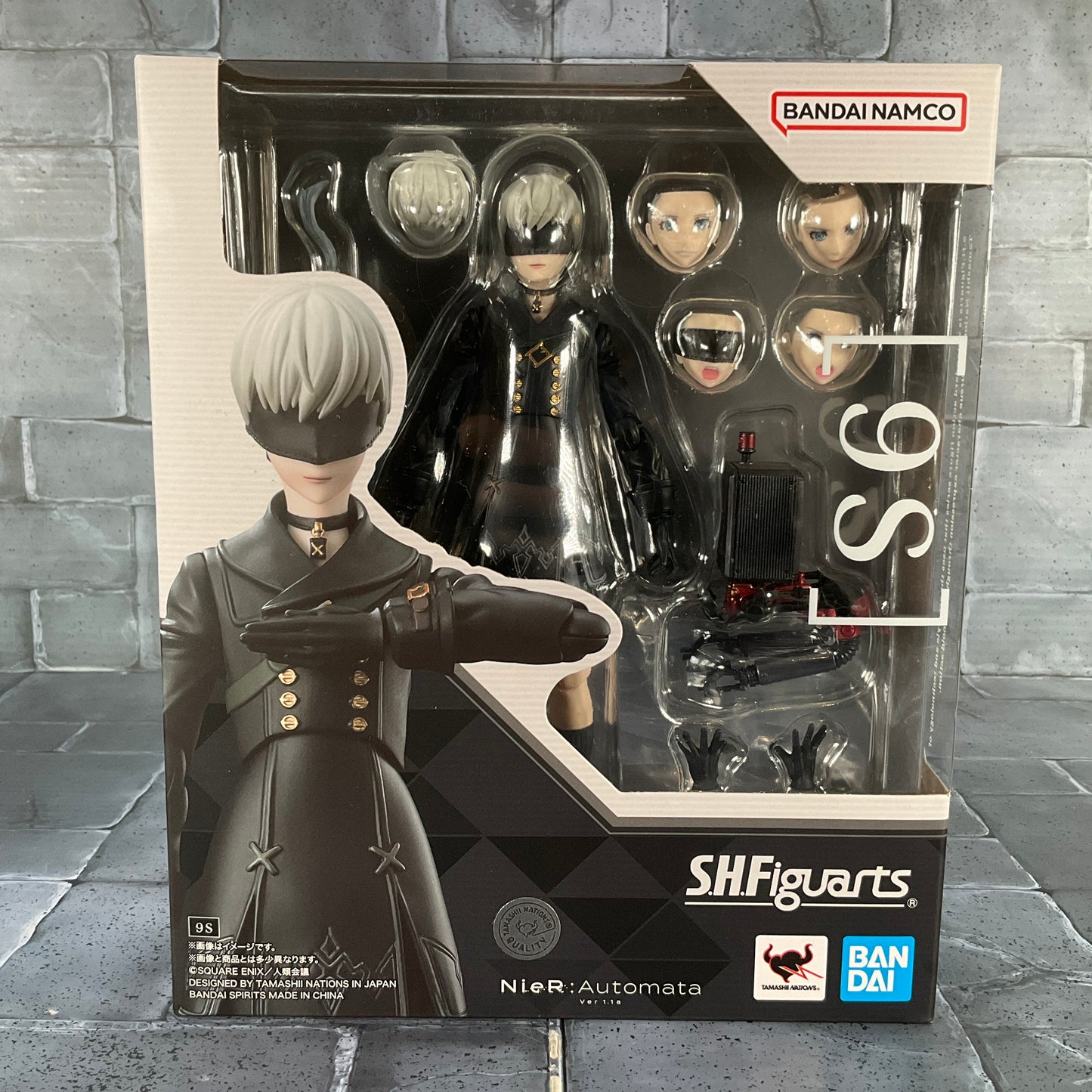 SH Figuarts NieR: Automata [9S] Resealed