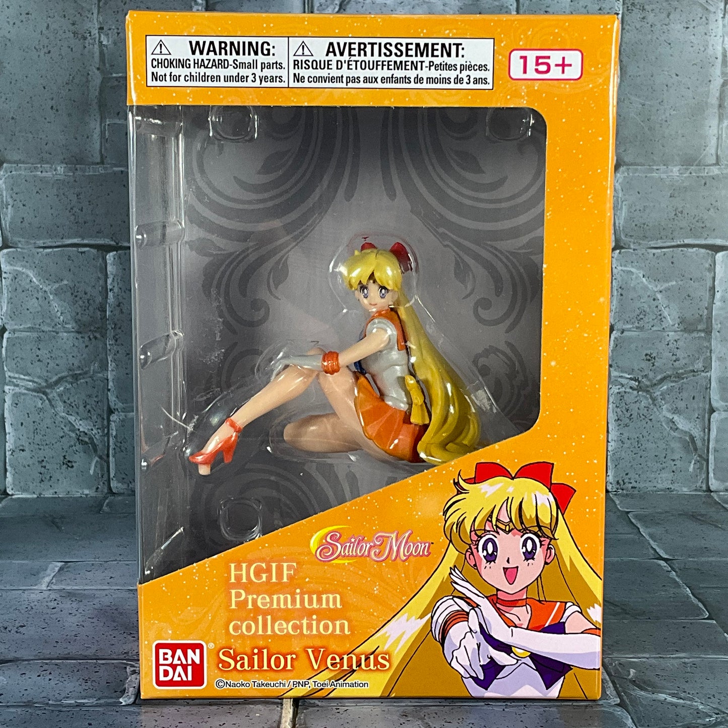 Sailor Moon: HGIF Premium Collection - Sailor Venus Bandai Mini statue (Resealed)