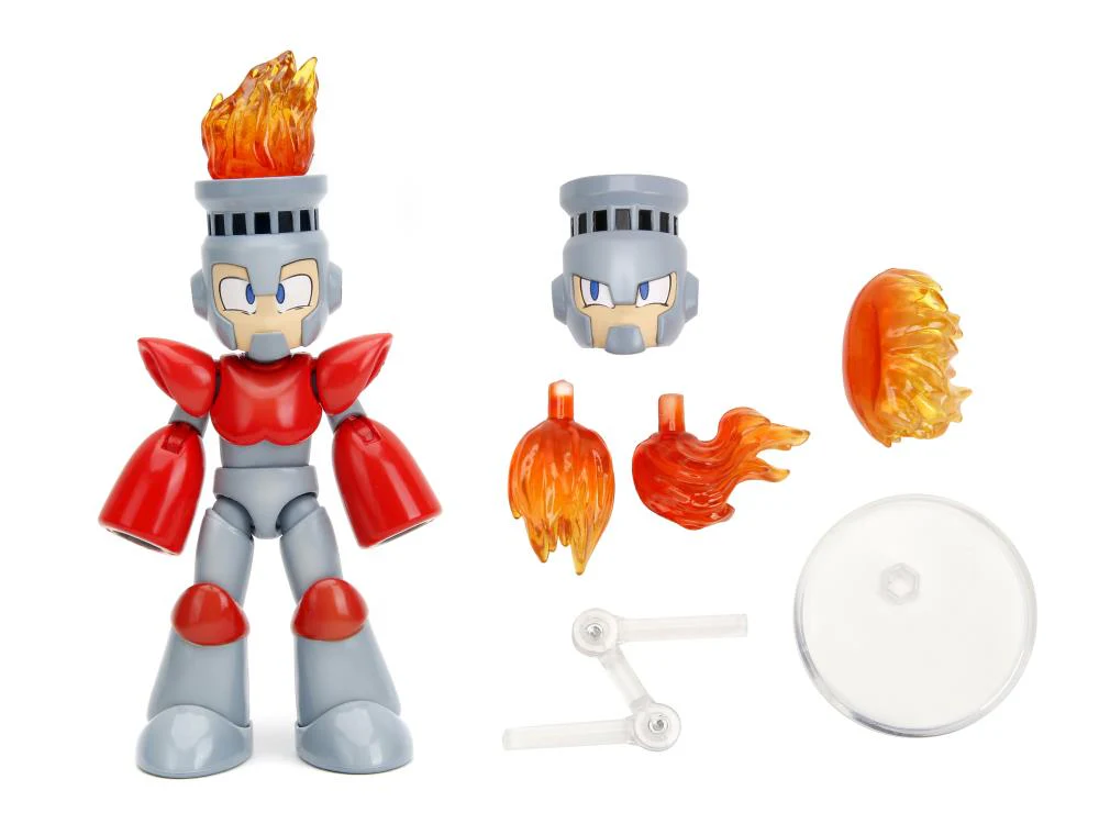 Jada Toys Mega Man Fire Man 1/12 Scale Action Figure