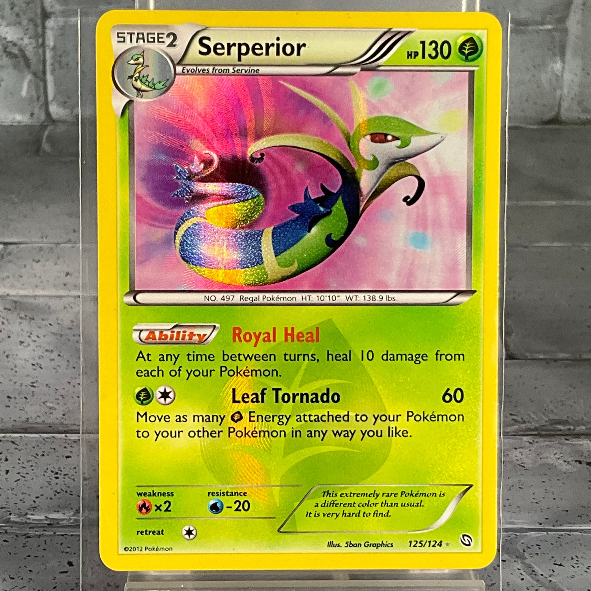 Serperior - 125/124 - Secret Rare