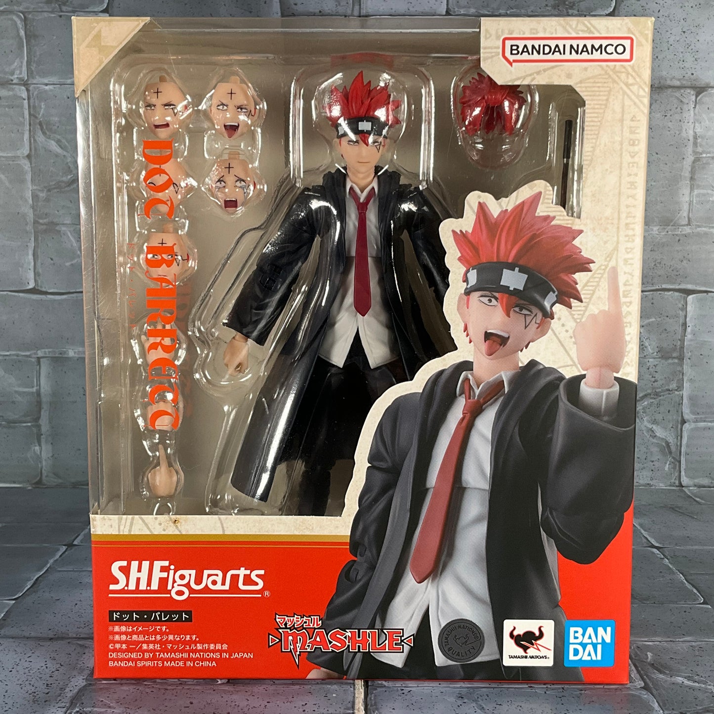 SH Figuarts: MASHLE - Doc Barrett - Resealed