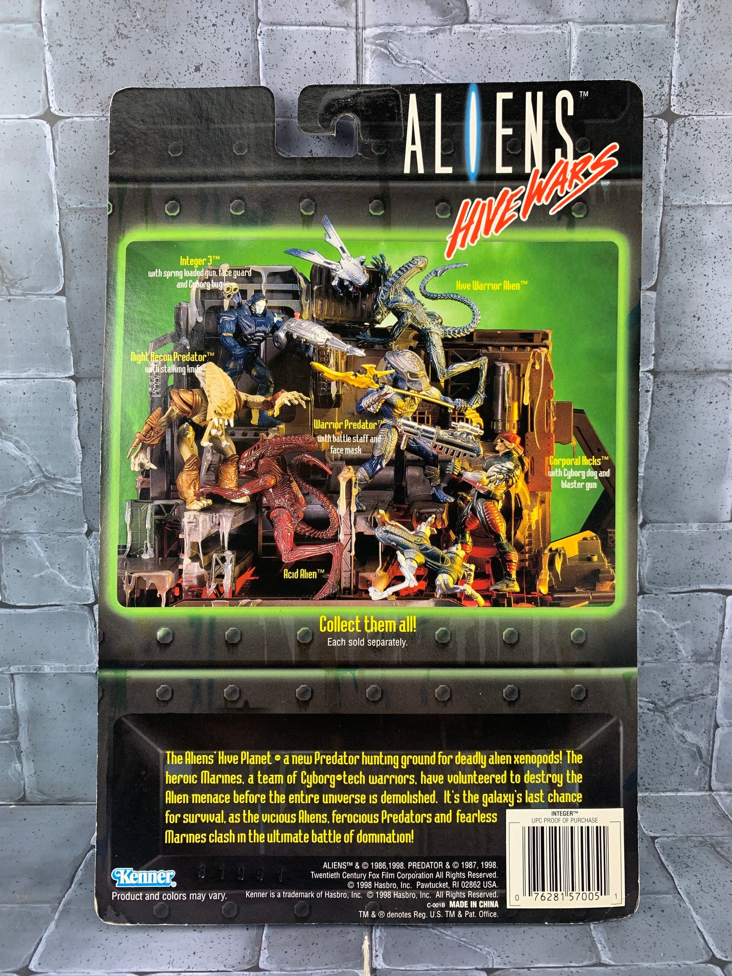 Kenner Aliens Hive Wars INTEGER 3