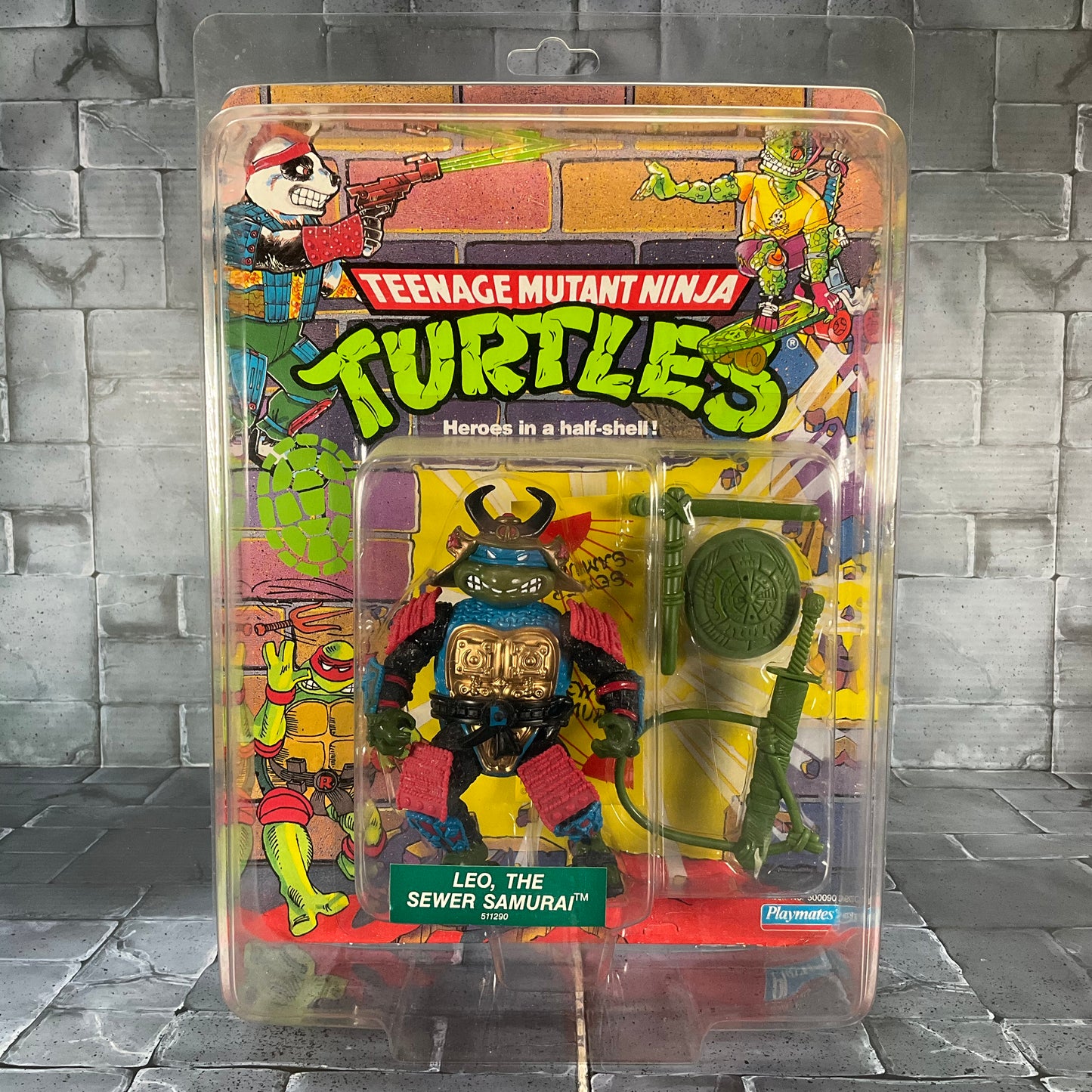 TMNT: Teenage Mutant Ninja Turtles - Leo, the Sewer Samurai (Playmates)