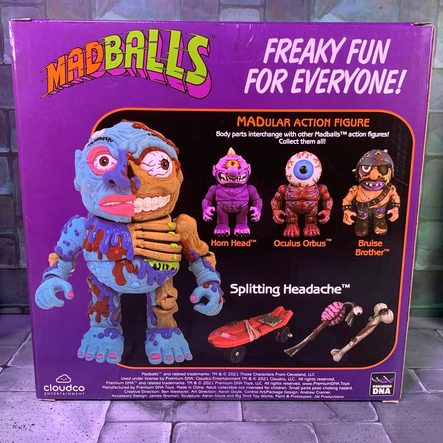 Madballs Figure - Splitting Headache