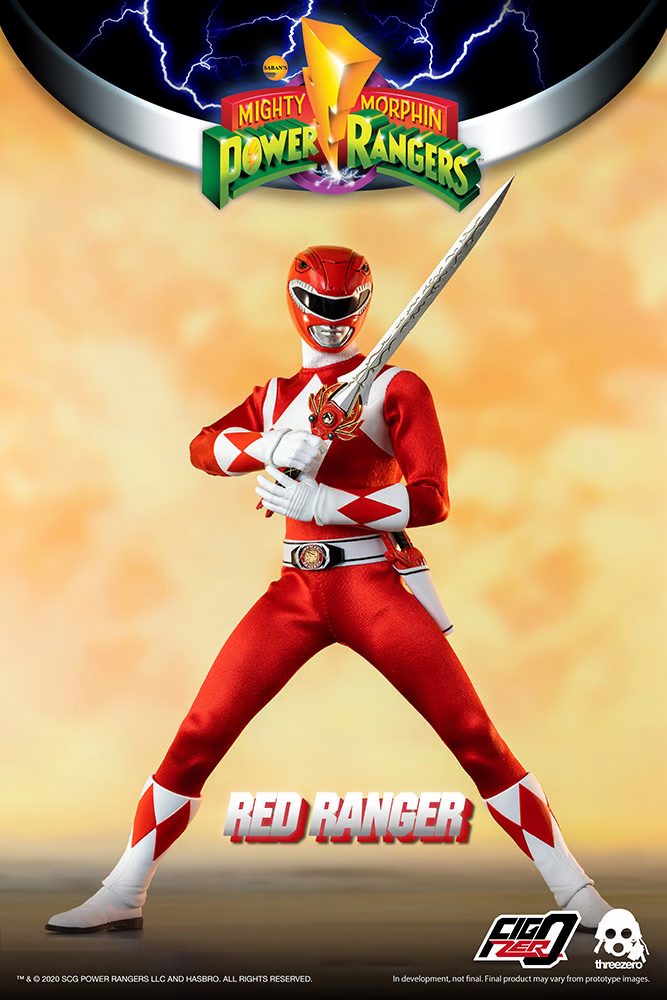 ThreeZero MMPR Red Ranger 1/6 figure