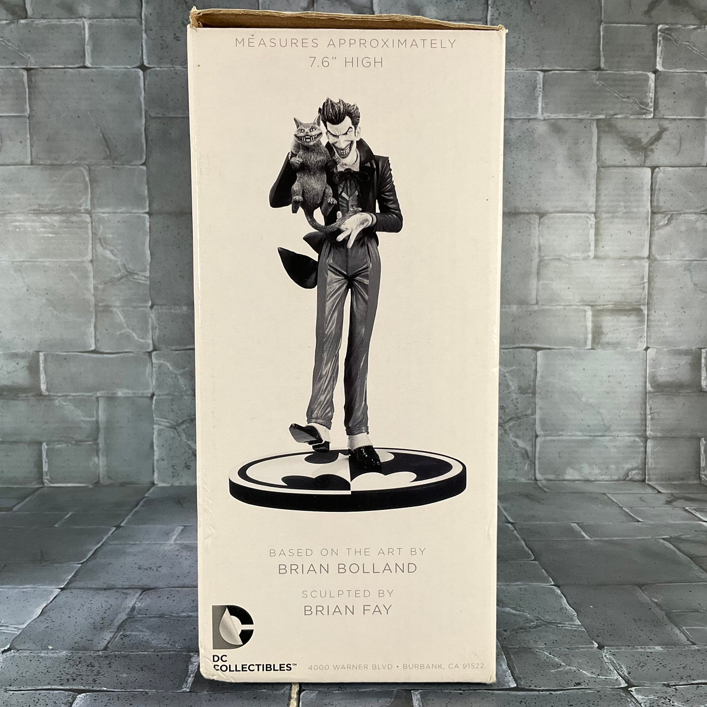 DC Collectibles Batman: Black and White - The Joker statue by Brian Bolland (Resealed)
