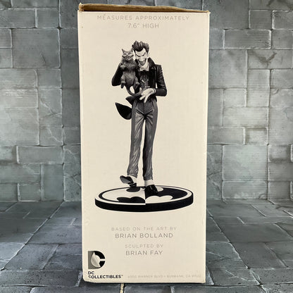 DC Collectibles Batman: Black and White - The Joker statue by Brian Bolland (Resealed)