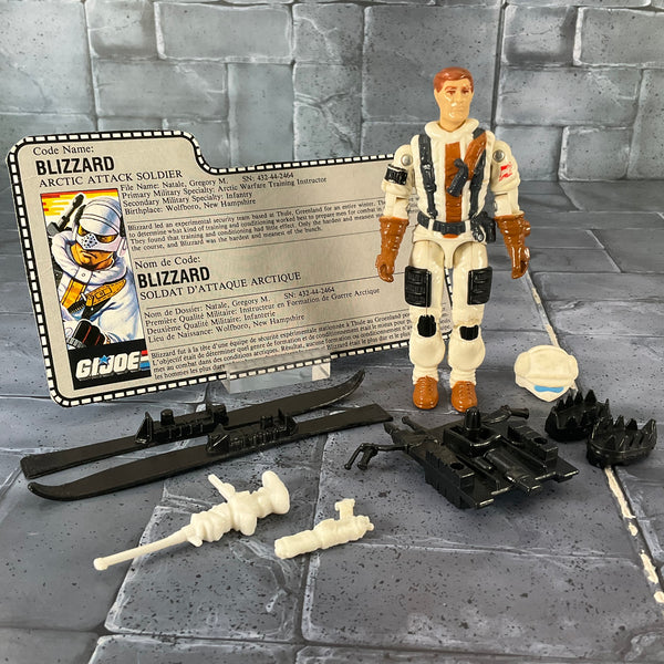 Vintage GI Joe - Blizzard V1 w Card