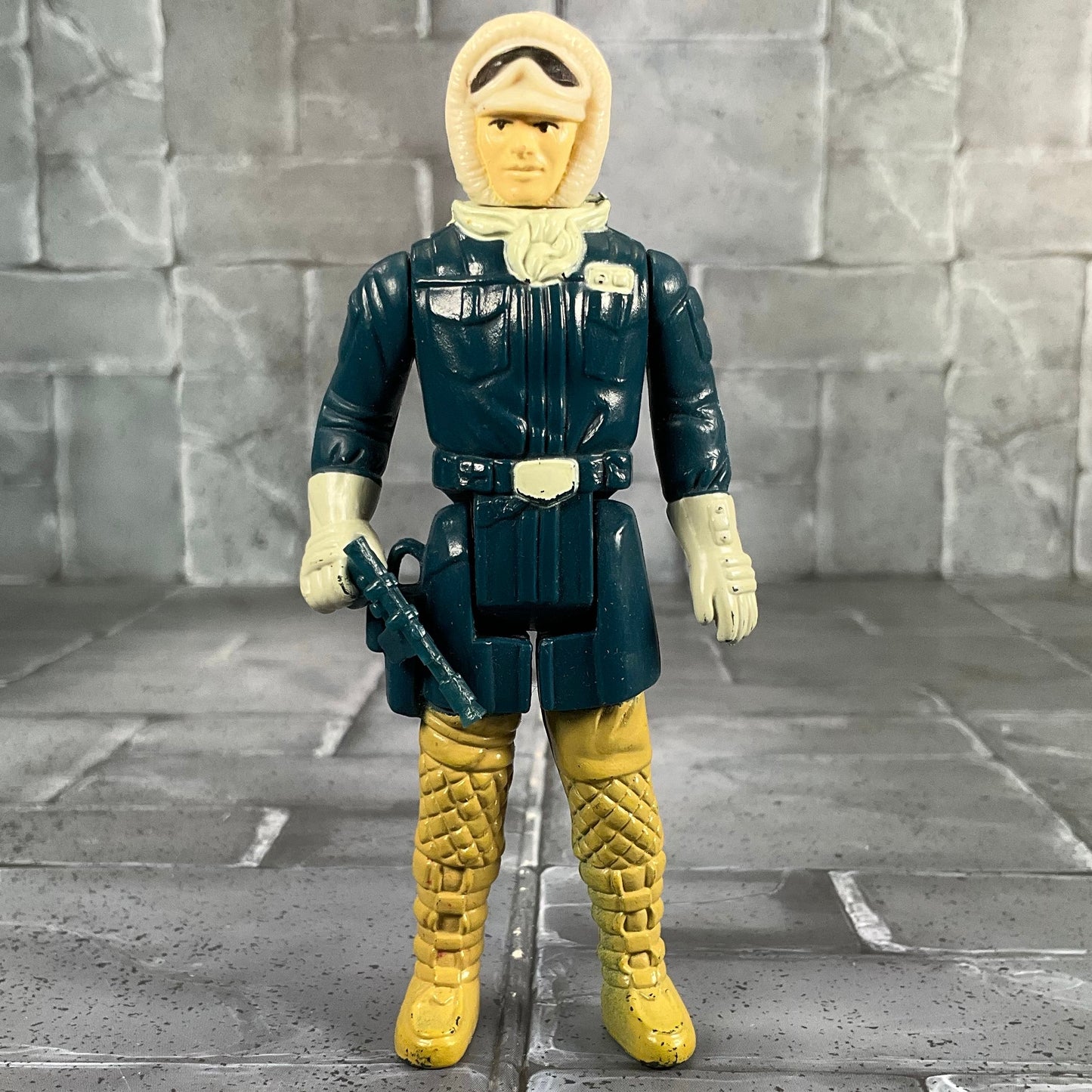 Vintage Kenner Star Wars - Hoth Han Solo with Unpunched Cardback