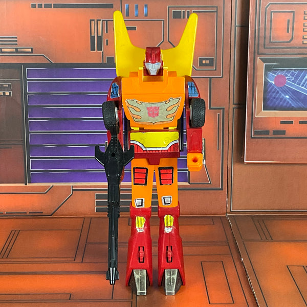 Transformers G1 Rodimus Prime (Rubber Tires/Metal Foot Version)