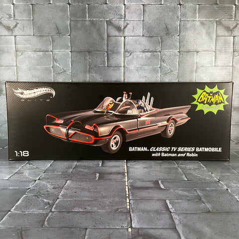Hot Wheels Elite 1:18 Classic TV Series Batmobile (Resealed)
