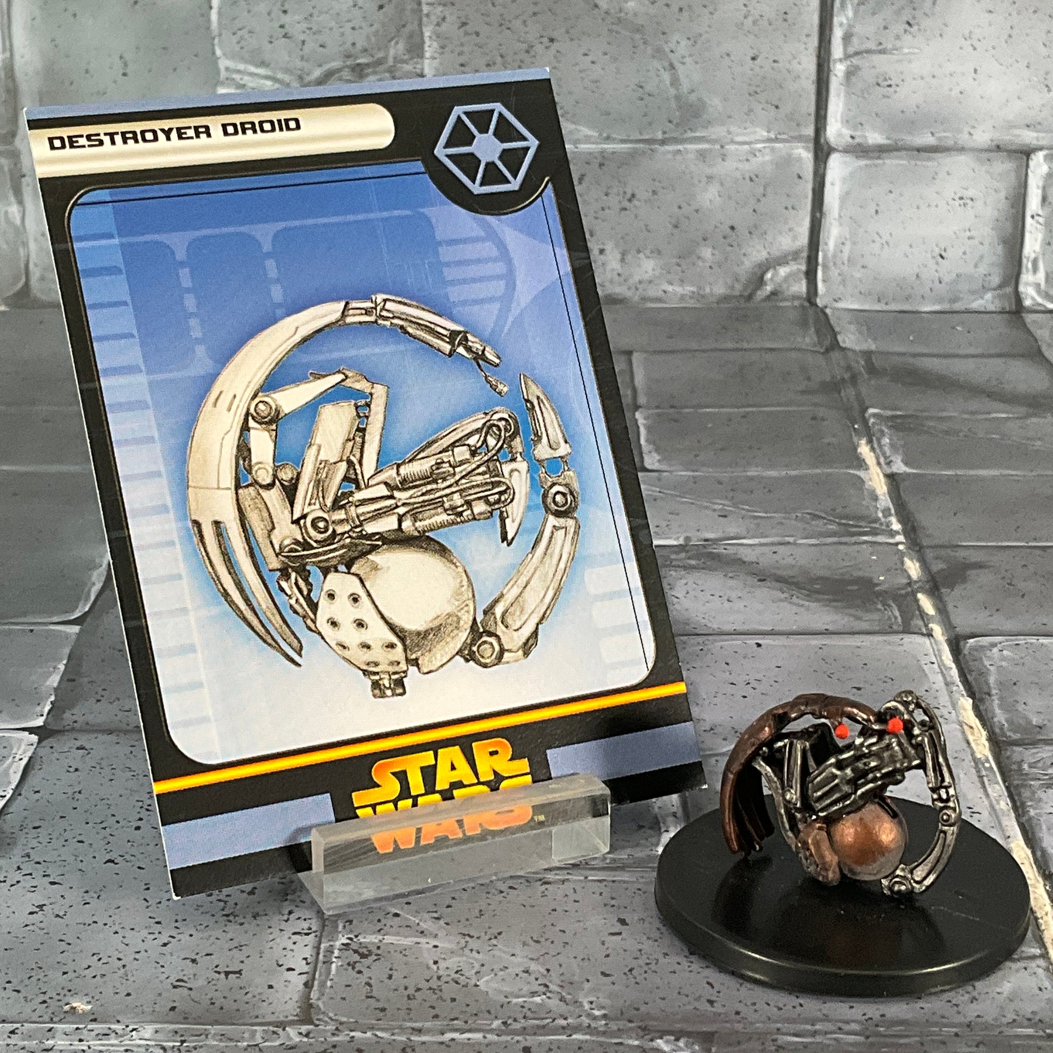 Star Wars Miniatures 30/60 Destroyer Droid