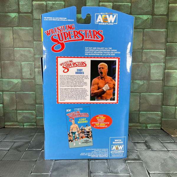 AEW LJN Wrestling Superstars Cody Rhodes