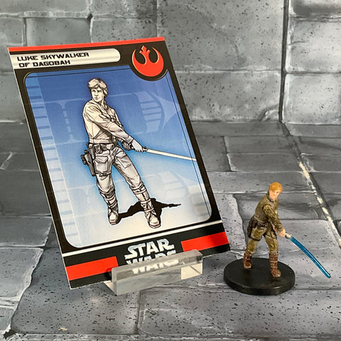 Star Wars Miniatures 8/60 Luke Skywalker Of Dagobah