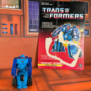 Transformers G1 - Fizzle w/ full cardback